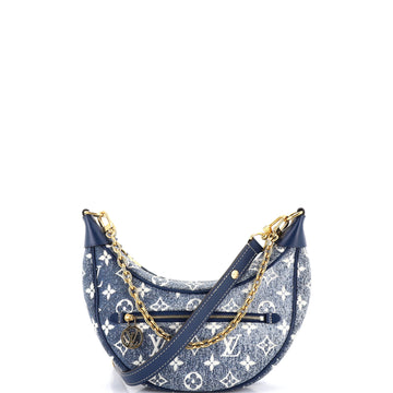 Louis Vuitton Loop Handbag Monogram Jacquard Denim