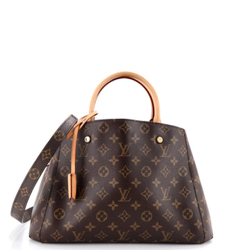 Louis Vuitton Montaigne Handbag Monogram Canvas MM