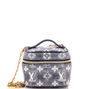Louis Vuitton Vanity Case Monoglam Jacquard Canvas Micro