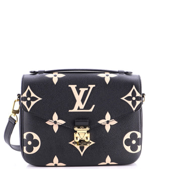 Louis Vuitton Pochette Metis Bicolor Monogram Empreinte Giant