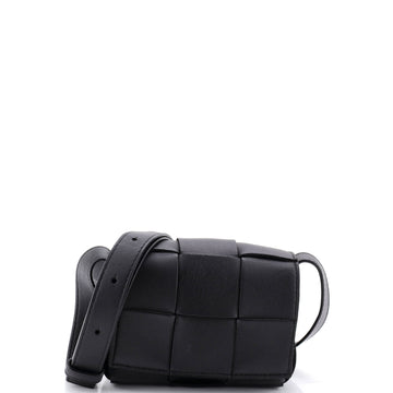 Bottega Veneta Cassette Crossbody Bag Maxi Intrecciato Leather Candy