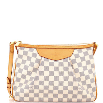 Louis Vuitton Siracusa Handbag Damier PM