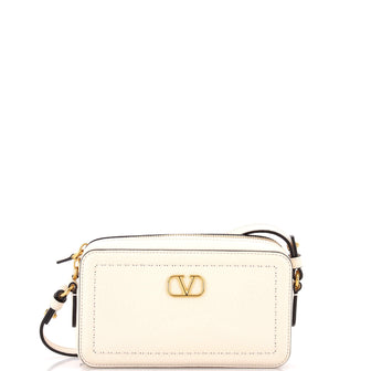Valentino Garavani Vlogo Alltime Camera Bag Leather Mini