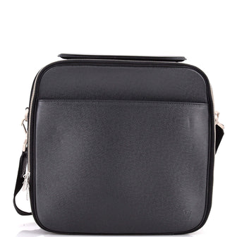 Louis Vuitton Tura Messenger Bag Taiga Leather