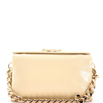 Gucci GG Soft Chain Handle Bag Patent Small