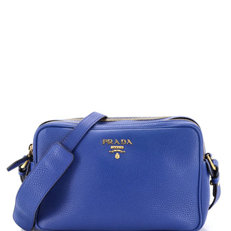 Prada Double Zip Camera Bag Vitello Phenix Medium