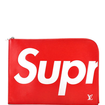 Louis Vuitton Pochette Jour Limited Edition Supreme Epi Leather GM