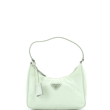 Prada Re-Edition 2005 Hobo Tessuto with Saffiano Leather Mini