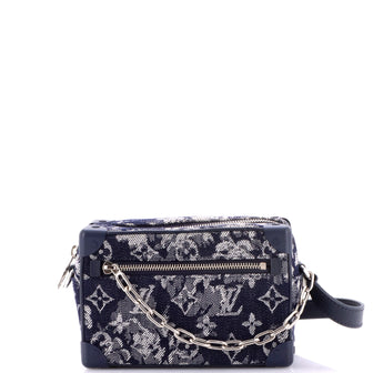 Louis Vuitton Soft Trunk Bag Monogram Tapestry Canvas Mini