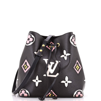 Louis Vuitton NeoNoe Handbag Wild at Heart Monogram Giant MM