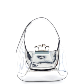 Alexander McQueen Jewelled Hobo Leather Small