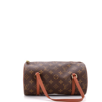 Louis Vuitton Papillon Handbag Monogram Canvas 26