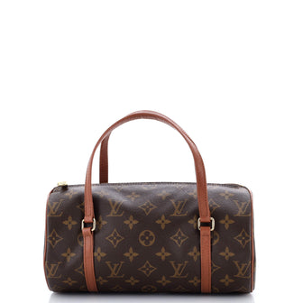Louis Vuitton Papillon Handbag Monogram Canvas 26