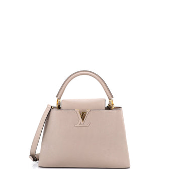 Louis Vuitton Capucines Bag Leather PM
