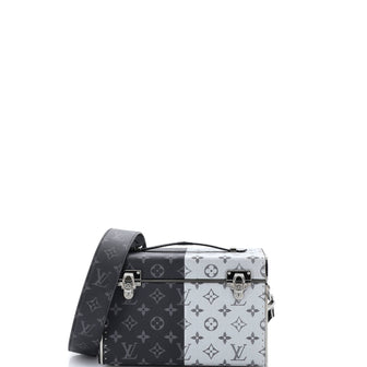 Louis Vuitton Trunk Shoulder Bag Monogram Eclipse Split Canvas Mini