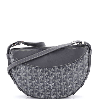 Goyard Hirondelle Shoulder Bag Coated Canvas and Leather