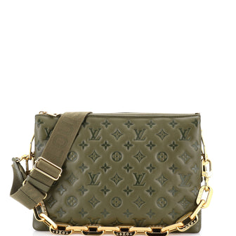 Louis Vuitton Coussin Bag Monogram Embossed Lambskin MM
