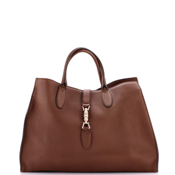 Gucci Jackie Soft Tote Leather Large
