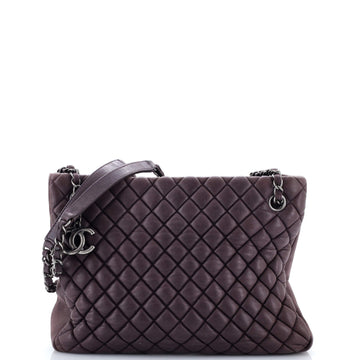 Chanel New Bubble Tote Quilted Calfskin Small