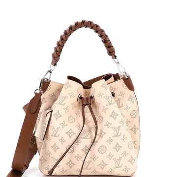 Louis Vuitton Muria Bucket Bag Mahina Leather