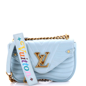 Louis Vuitton New Wave Chain Bag Quilted Leather PM