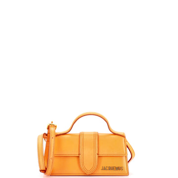 Jacquemus Le Bambino Top Handle Flap Bag Leather