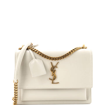 Saint Laurent Sunset Crossbody Bag Leather Medium
