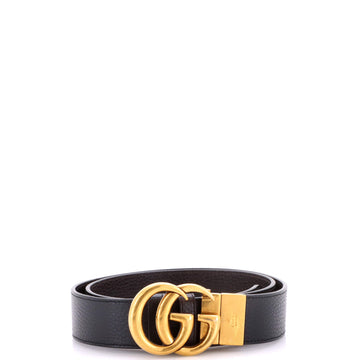 Gucci GG Marmont Reversible Belt Leather Wide
