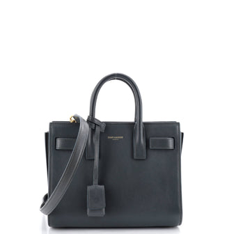 Saint Laurent Sac de Jour Bag Leather Nano