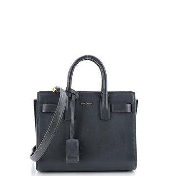 Saint Laurent Sac de Jour Bag Leather Nano