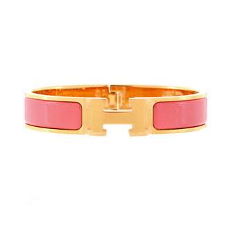 Hermes Clic H Bracelet Enamel Narrow