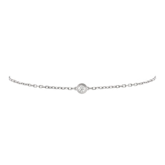 Cartier D'Amour Bracelet 18K White Gold and Diamond Small
