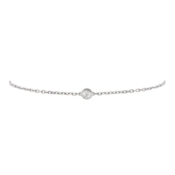 Cartier D'Amour Bracelet 18K White Gold and Diamond Small