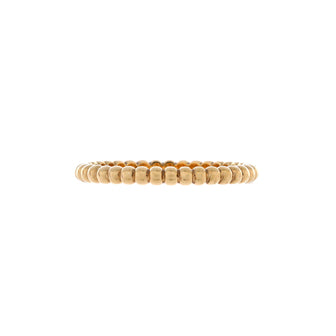 Van Cleef & Arpels Perlee Ring 18K Yellow Gold Small