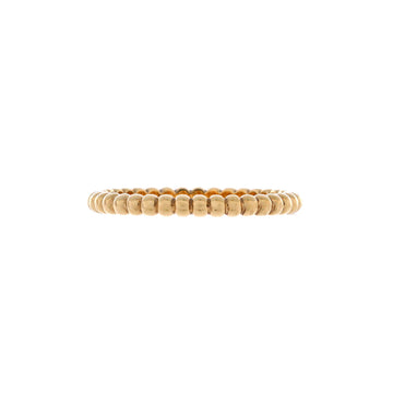 Van Cleef & Arpels Perlee Ring 18K Yellow Gold Small