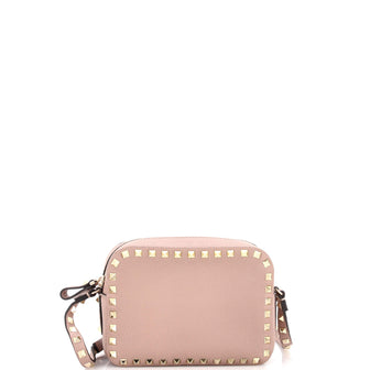 Valentino Garavani Rockstud Camera Crossbody Bag Leather