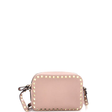 Valentino Garavani Rockstud Camera Crossbody Bag Leather