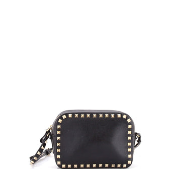 Valentino Garavani Rockstud Camera Crossbody Bag Leather