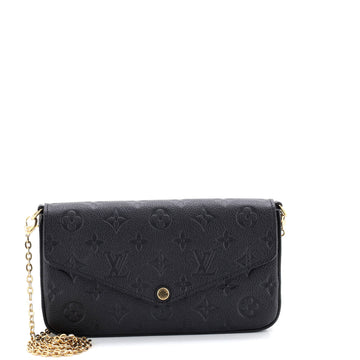 Louis Vuitton Felicie Pochette Monogram Empreinte Leather