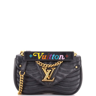 Louis Vuitton New Wave Chain Bag Quilted Leather MM
