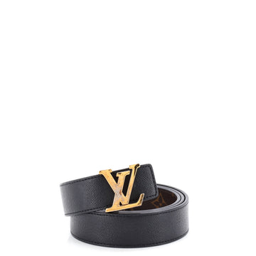 Louis Vuitton LV Initiales Reversible Belt Monogram Canvas and Leather Medium
