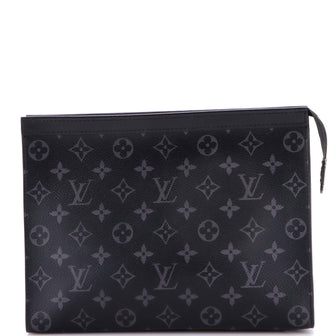 Louis Vuitton Pochette Voyage Monogram Eclipse Canvas MM
