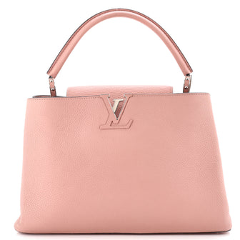 Louis Vuitton Capucines Bag Leather MM