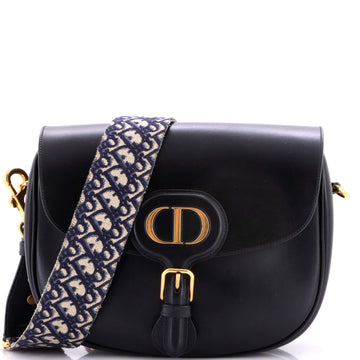 Christian Dior Bobby Flap Bag Leather Large