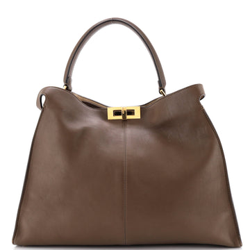 Fendi Peekaboo X-Lite Bag Leather Large