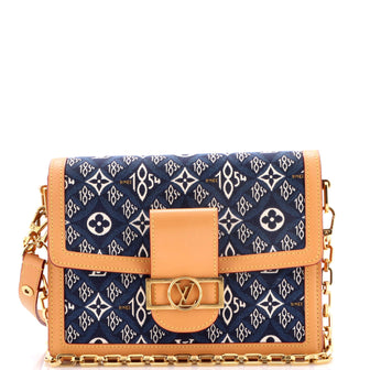 Louis Vuitton Dauphine Shoulder Bag Limited Edition Since 1854 Monogram Jacquard MM