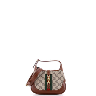 Gucci Jackie 1961 Hobo GG Coated Canvas Mini