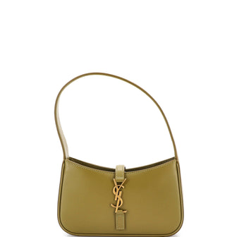 Saint Laurent Le 5 a 7 Hobo Leather Mini
