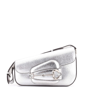 Gucci Horsebit 1955 Asymmetric Shoulder Bag Leather Small