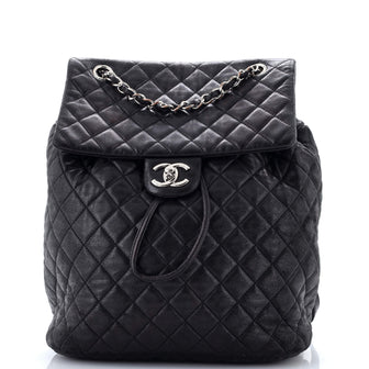 Chanel Urban Spirit Backpack Quilted Lambskin Large
